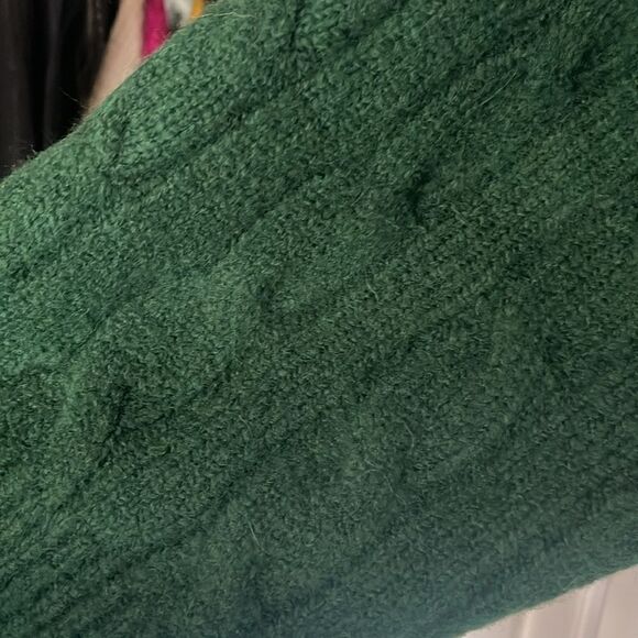 Great Merino wool cardigan by J. Crew. NWT Hunter Green - Picture 4 of 7